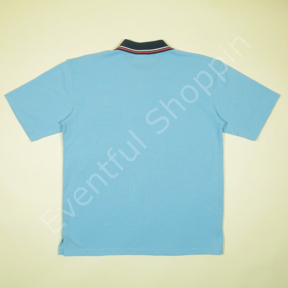 GM Holden Elizabeth Factory Polo Shirt Mens XL Blue Mesh Cotton - Picture 3 of 8